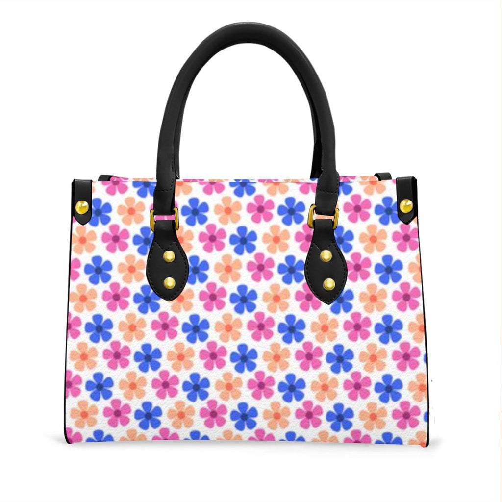 Women's Tote Bag With Black Handle