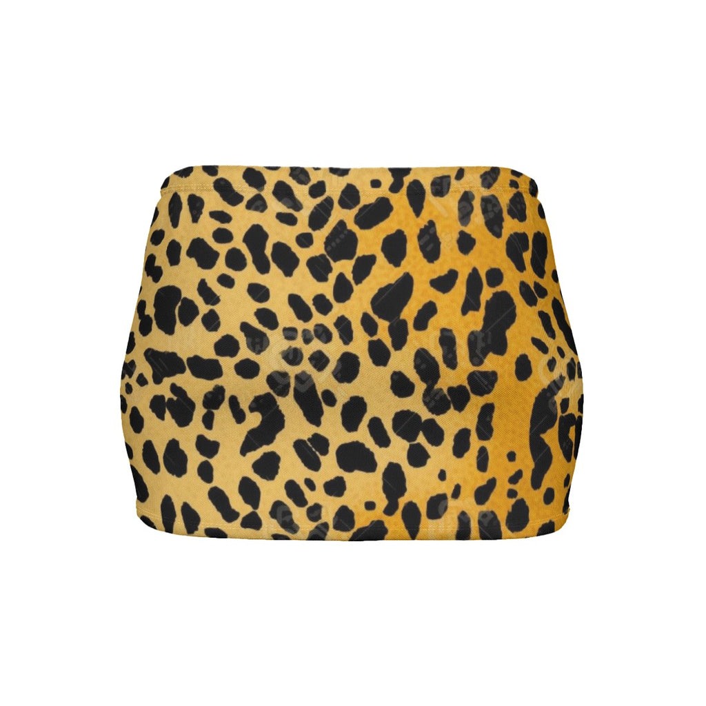 Fitting mini super short skirt