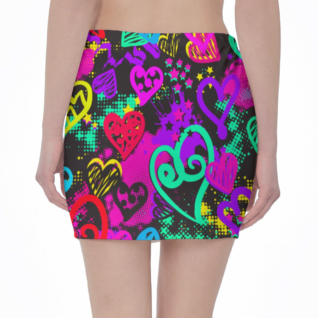 High waist, Skinny Fit Hip Skirt