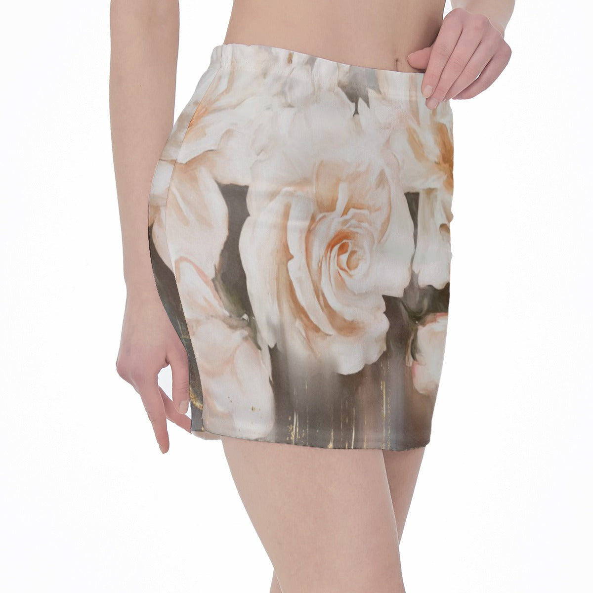High waist, Skinny Fit Hip Skirt