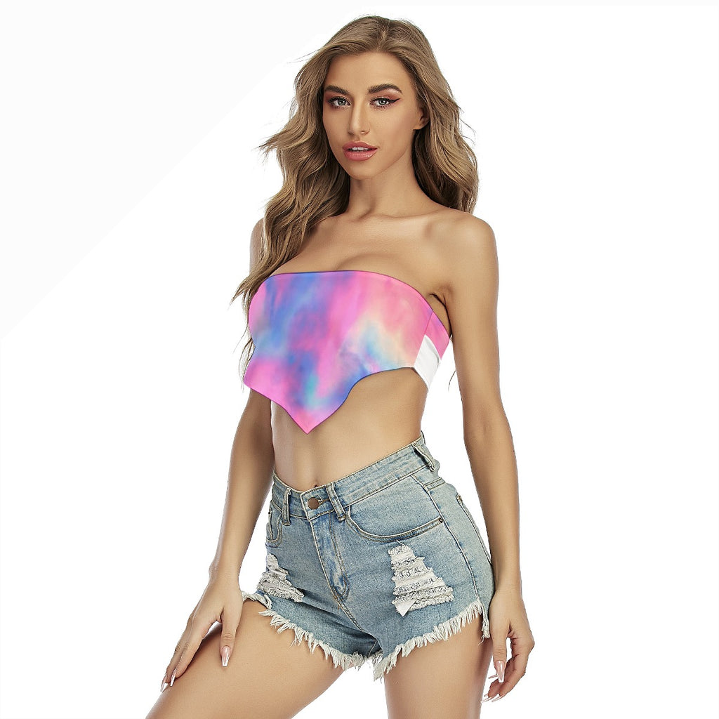 Sexy and stylish wrap-up top