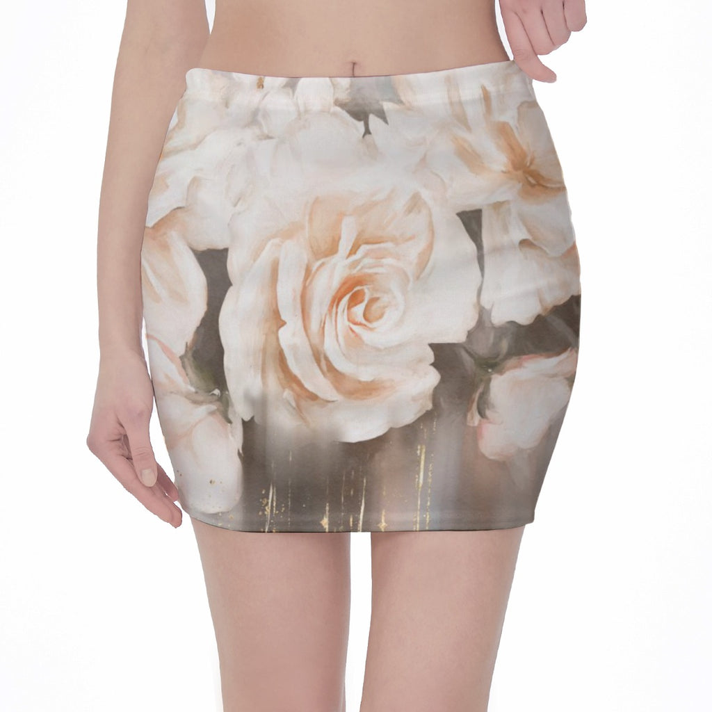 High waist, Skinny Fit Hip Skirt