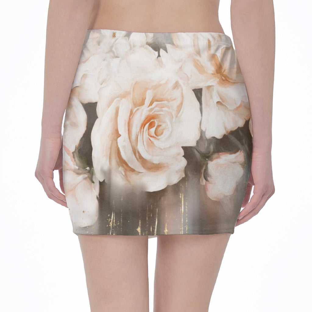 High waist, Skinny Fit Hip Skirt