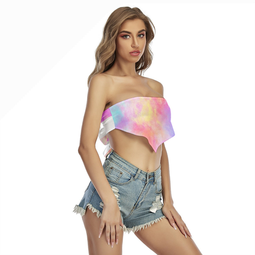 Sexy and stylish wrap-up top