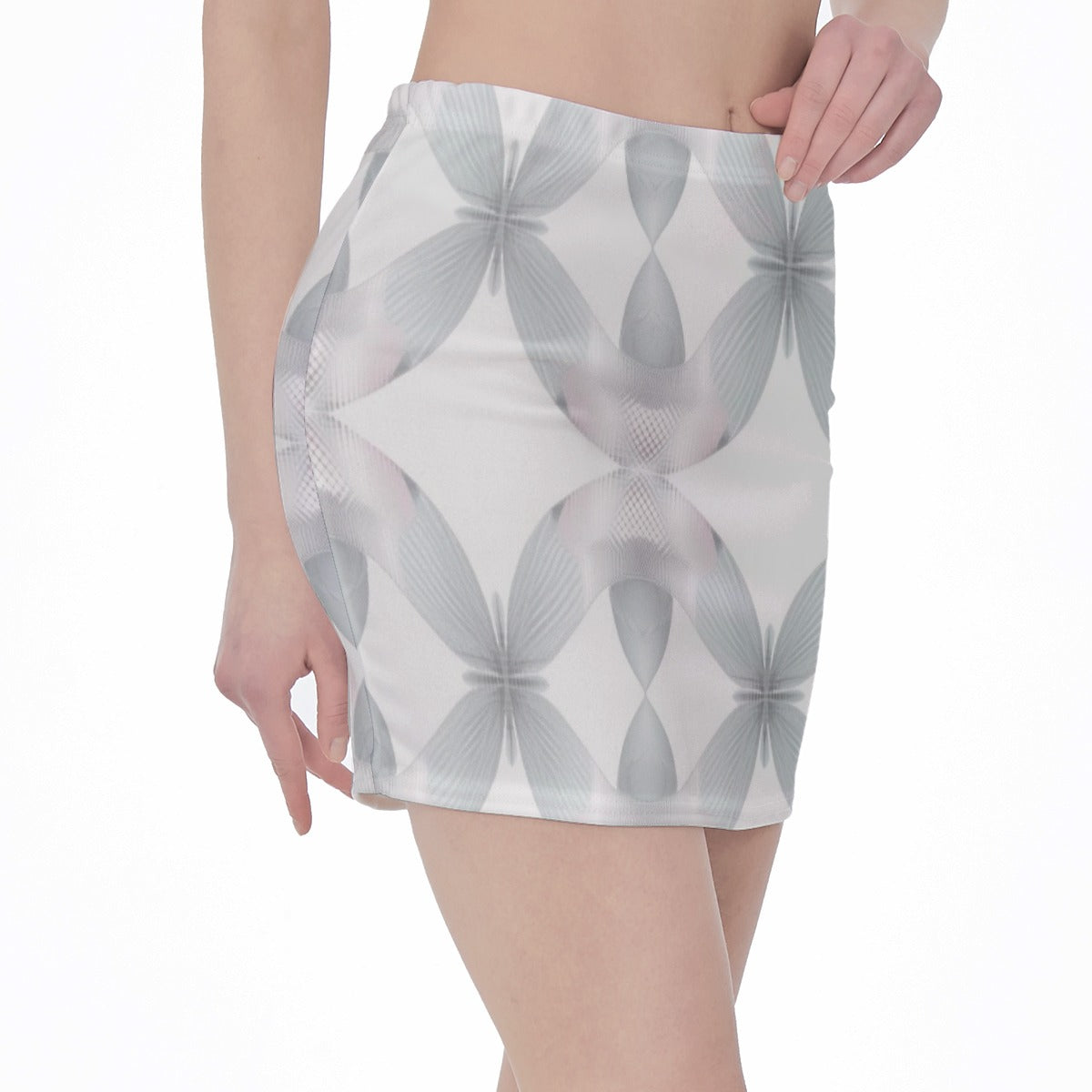 High waist, Skinny Fit Hip Skirt