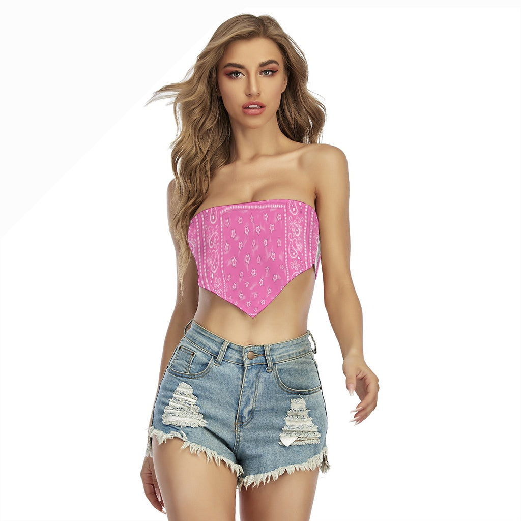 Sexy and stylish wrap-up top