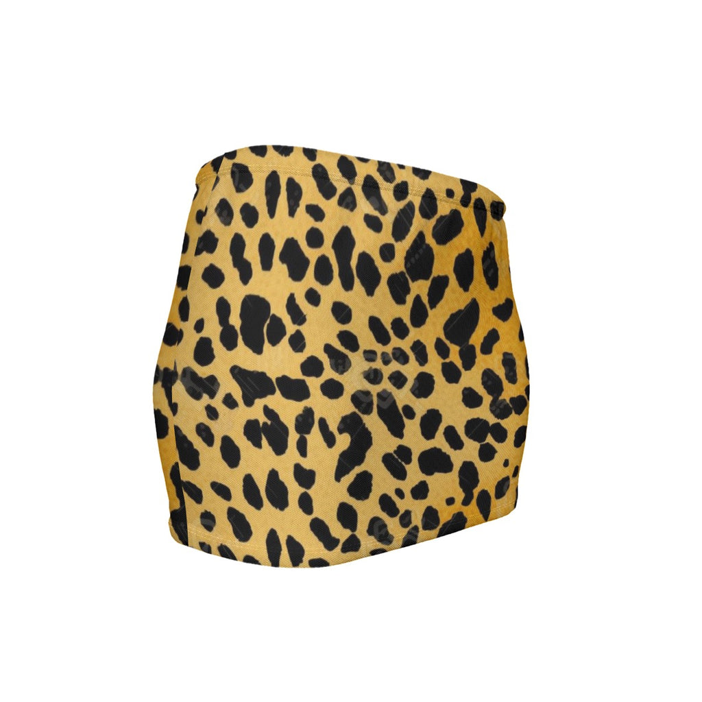 Fitting mini super short skirt