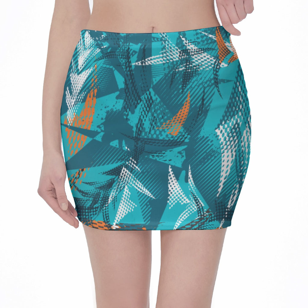 High waist, Skinny Fit Hip Skirt