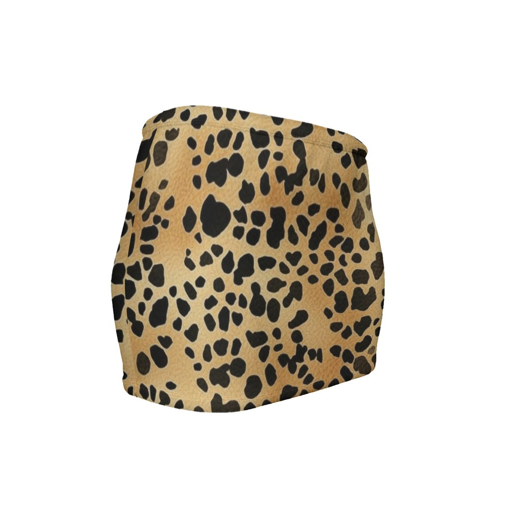 Fitting mini super short skirt