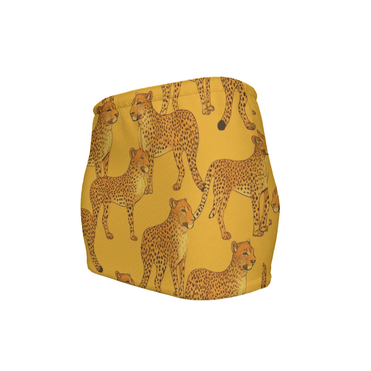 Fitting mini super short skirt