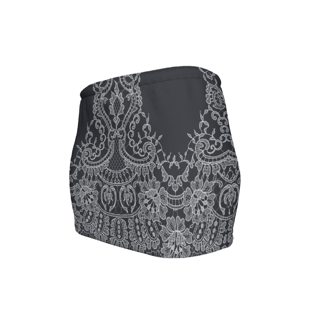 Fitting mini super short skirt