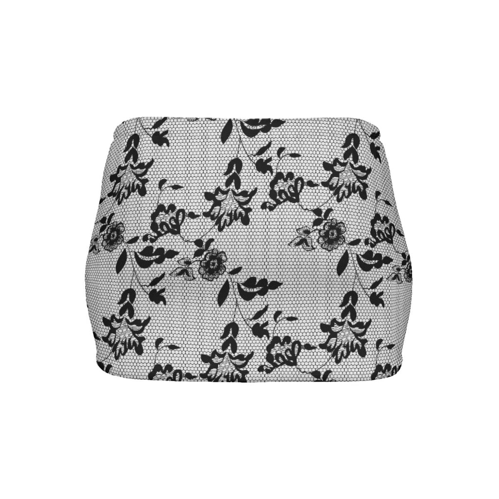 Fitting mini super short skirt