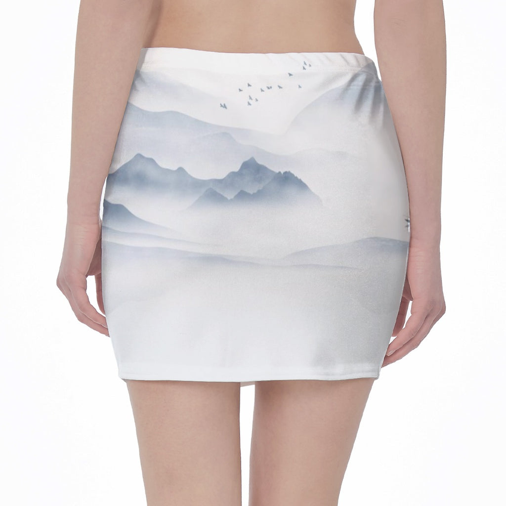 High waist, Skinny Fit Hip Skirt