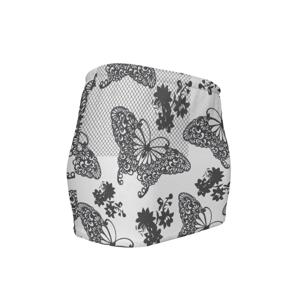 Fitting mini super short skirt