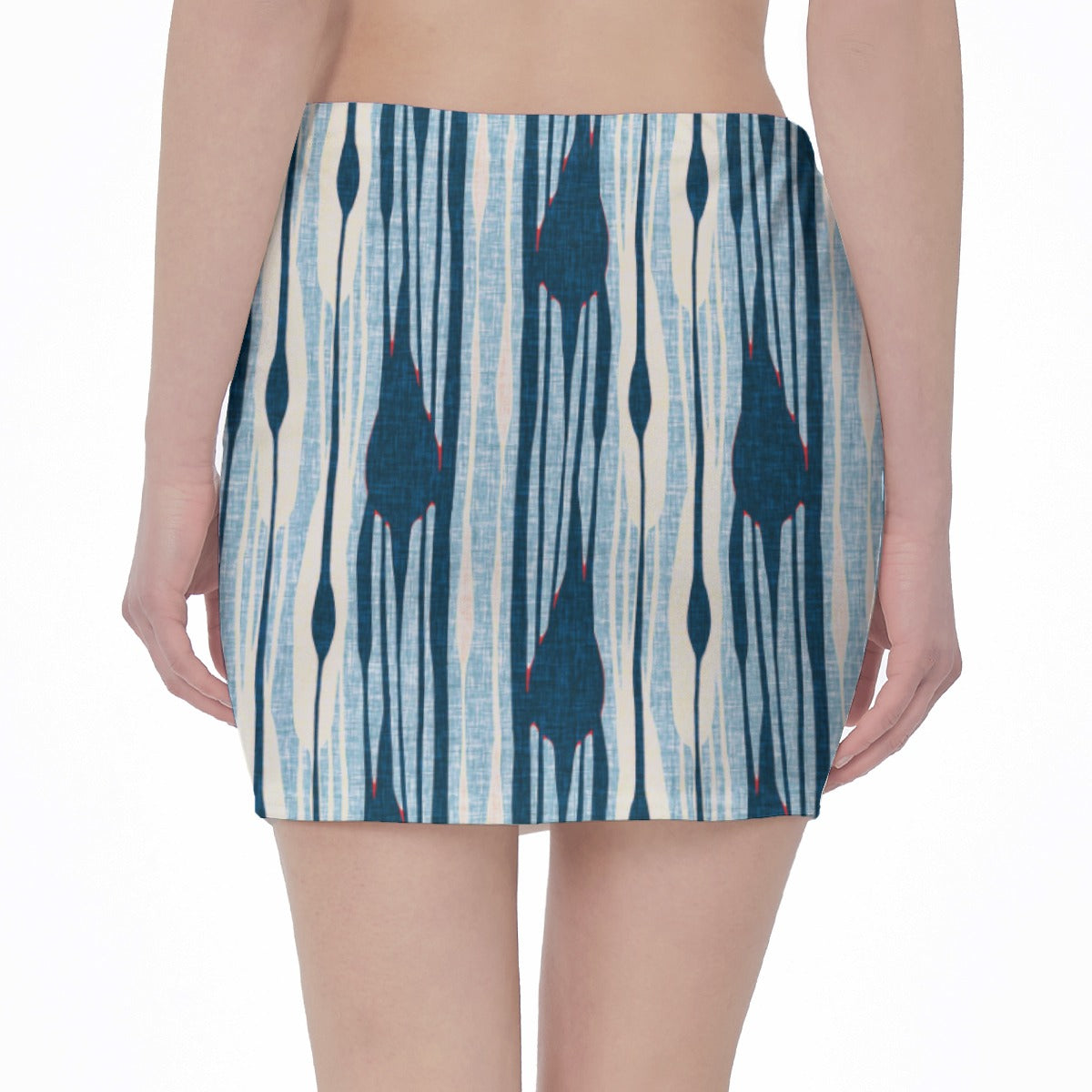 High waist, Skinny Fit Hip Skirt