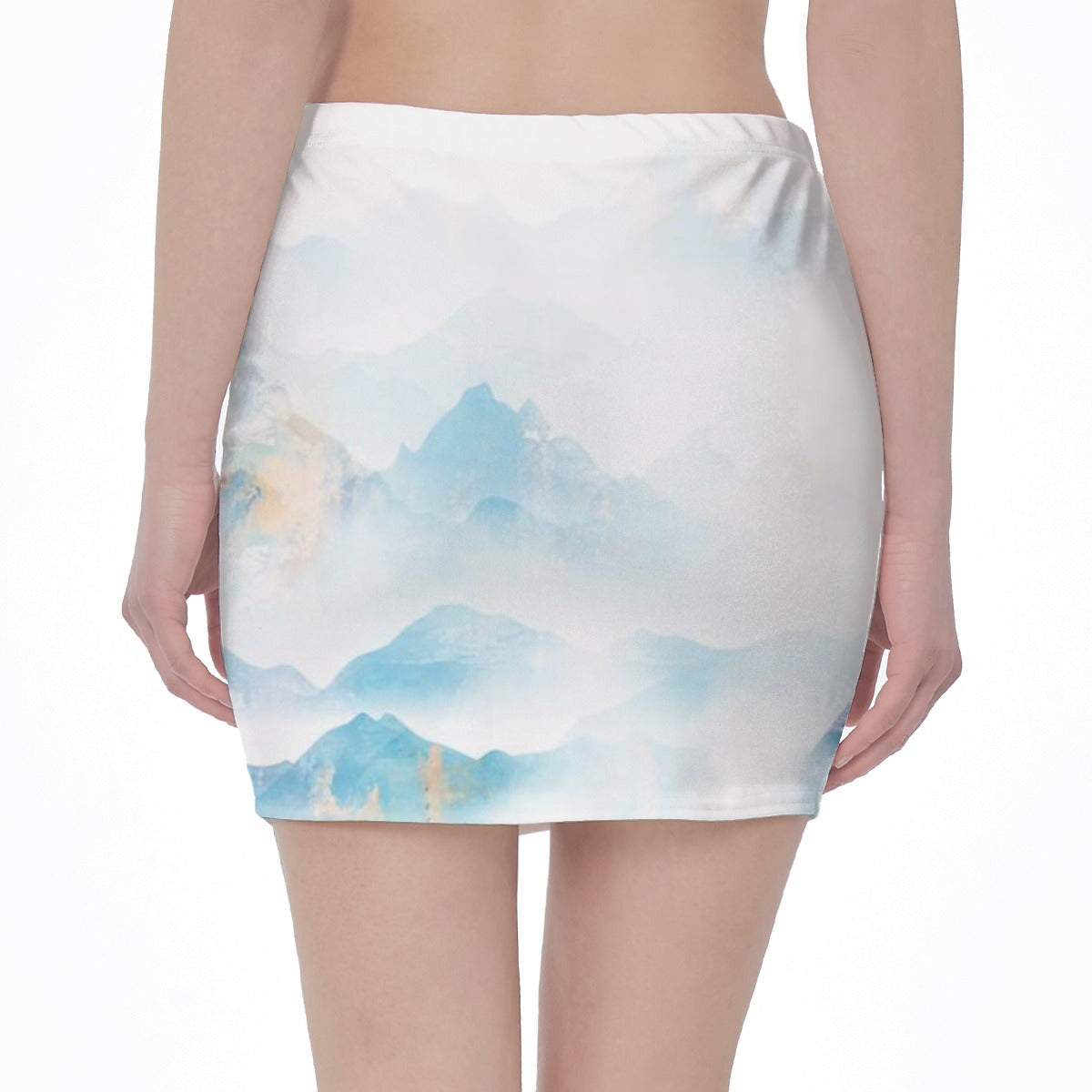 High waist, Skinny Fit Hip Skirt