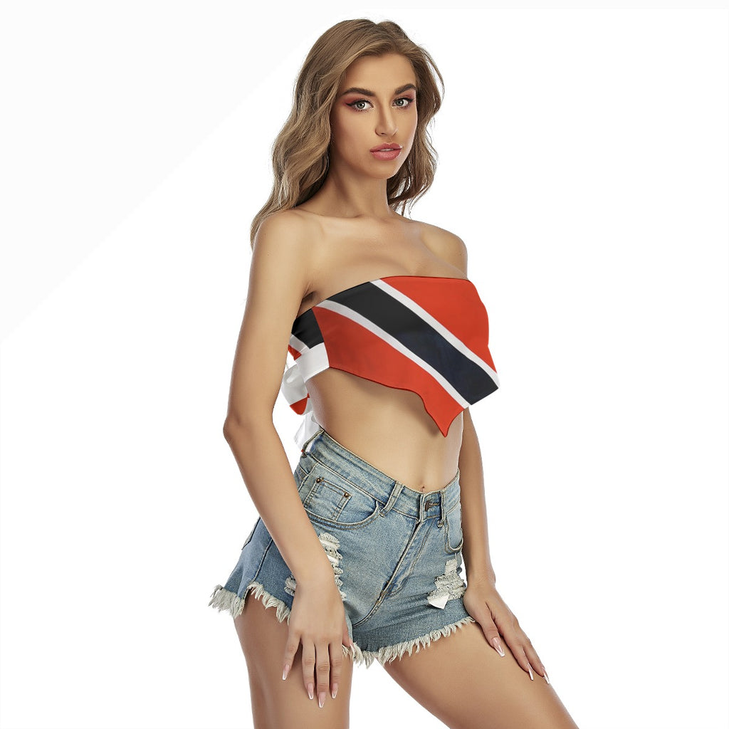 Sexy and stylish wrap-up top