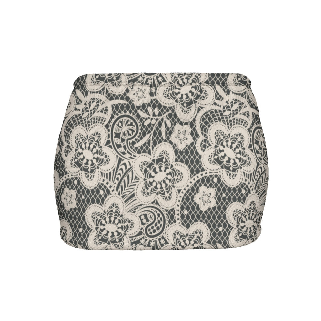 Fitting mini super short skirt