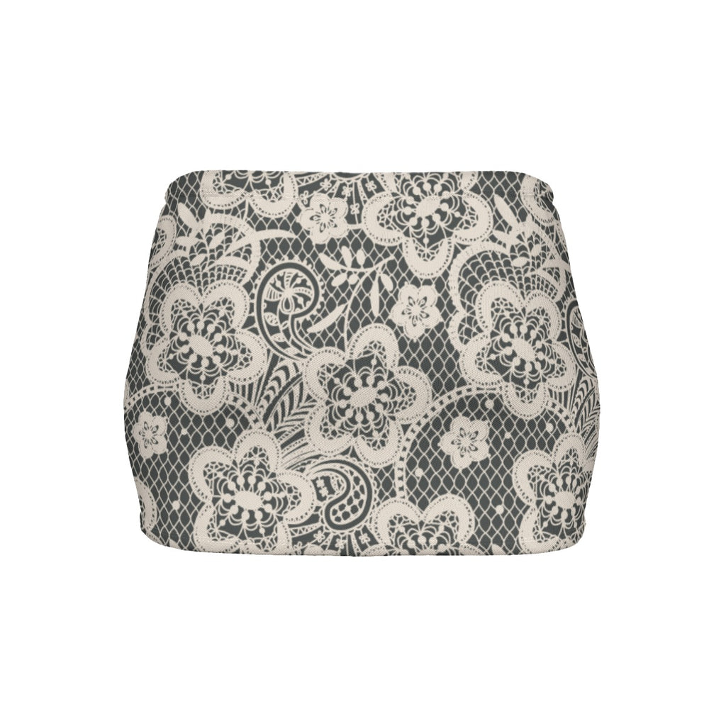 Fitting mini super short skirt